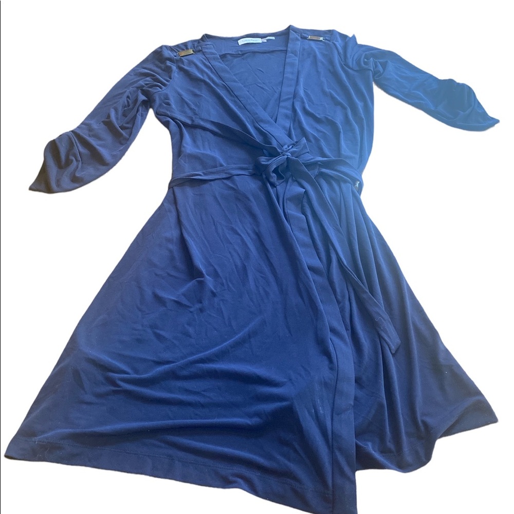 Calvin Klein wrap dress